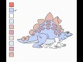 nes color a dinosaur 