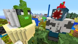 Minecraft Xbox - Quest To A Big Umbrella (but actually just ice cream parlour all video) (167) by Stampy