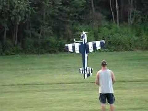 Hovering - My friend Dale's brother Hovering his Radio Controlled airplane.