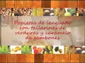 Popietas de lenguado y caramelo de gambón