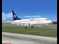 FS2004 Hamburg B737 pousando em Stuttgart FS2004 Hamburg B737 pousando em Stuttgart