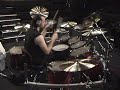 Mapex Orion & Paiste Cymbal warm-up rear camera view