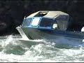 Jet Boat - Walking thru a rapid