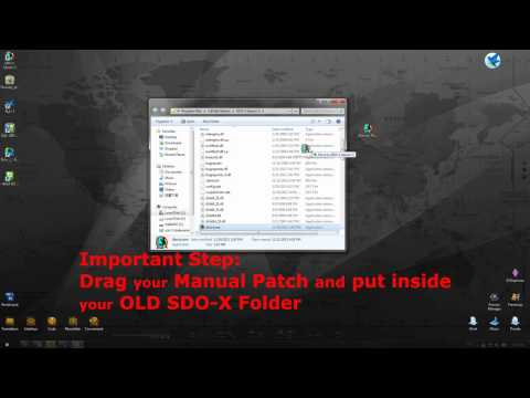 how to install sdo manual patch