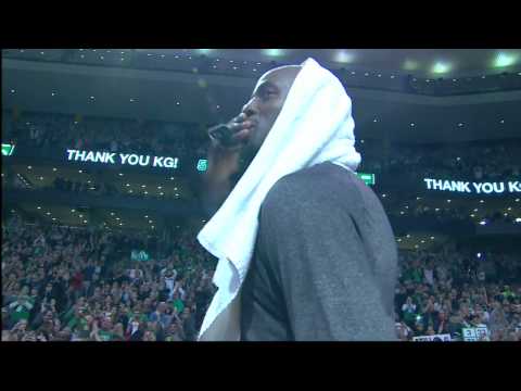 kevin garnett - Paul Pierce, Kevin Garnett Receive Emotional Tributes, Standing Ovations In Boston Return : http://thebrooklyngame.com/videos-paul-pierce-kevin-garnett-recei...