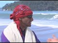 Imagens da ressaca ocorrida em 29 de julho de 2007 em Caraguatatuba. Cenas da Praia do Massaguaçú.