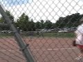 charlies first at bat ever!