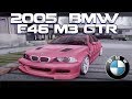 BMW E46 M3 GTR 2005 for GTA San Andreas video 1