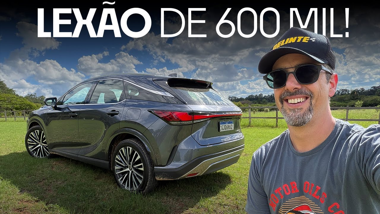 O Lexus RX450h é EXCELENTE, mas a marca NÃO DECOLA no Brasil. Por quê?