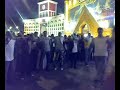 Palestinian Dabke in the Global village in Dubai.Am the one with yellow t-shirt lol