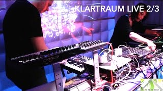 Klartraum - Performing Live @ Tapedeck & Akustooptik VJ Team 2015 Part 2/3