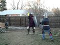 Sca fight, backyard practice #11