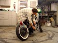 Triumph bobber burnout part 1