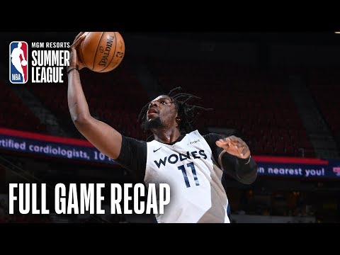 Video: NETS vs TIMBERWOLVES | Naz Reid Leads Wolves To Championship Game | MGM Resorts NBA Summer League