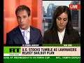 Financial bailout package fails in House of Representatives Financial bailout package fails in House of Representatives