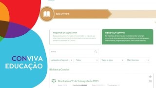 Conheça a biblioteca do Conviva!