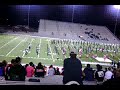 friendswood marching band at woodlands