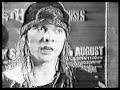 Axl Rose - Donnington Interview (1988)