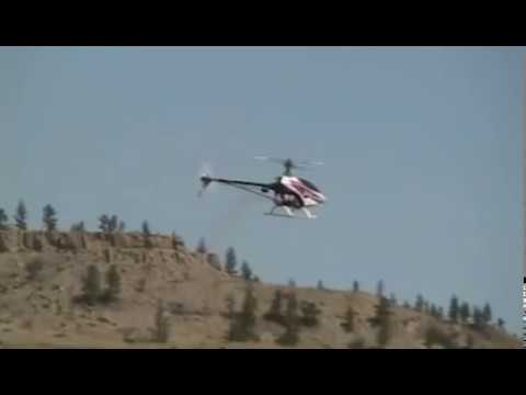 LARGE R/C PLANE AND HELI FLYING IN ...