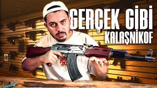 GERÇEK GİBİ AK-47 DENEDİM !  Airsoft Silah İn