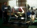 Fekvenyomás Gabi 77.5kg harmadik nyomás