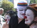 Blyss and her posse of clowns in the 2007 Gay Pride Parade.