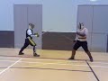 AHF Hanger shortsword & Dagger Fight - Mike vs Peter