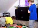 Darien playing DDR