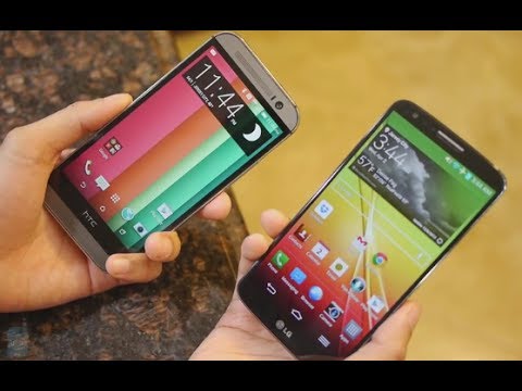 HTC One M8 vs LG G2