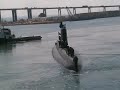 O SUBMARINO DELFIM A ENTRAR NO PORTO DA FIG. FOZ O SUBMARINO DELFIM A ENTRAR NO PORTO DA FIG. FOZ