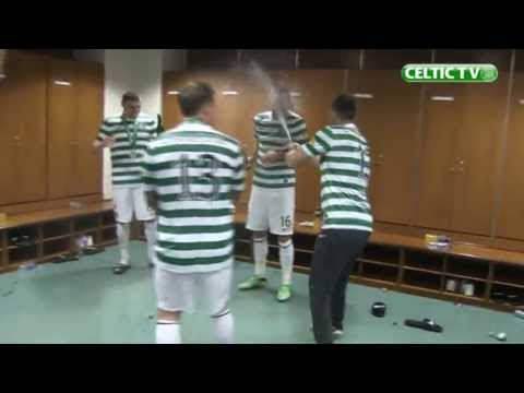 Celtic - It was a fantastic day for Celtic as they lifted the SPL trophy at Celtic Park. This footage also includes exclusive coverage from the dressing room.