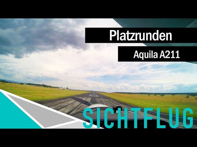 AQUILA A211 Landing