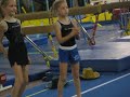 Gymnastics hoe down.