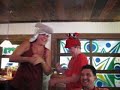 roy tina britt-jr--leo---memar all enjoy a few laffs and some good food at joes crab shack in sanford.