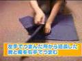 folding a shirt