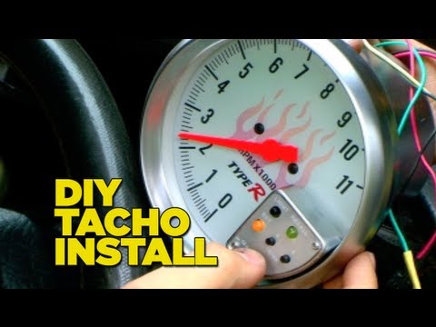 How To Install a Tacho Gauge