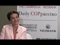 The Cambridge Programme for Sustainability Leadership 'COPpuccino' interviews Christiana Figueres, Head of UNFCCC at COP17. This is part 1 - be sure to see part two 