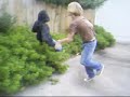 Kid Thrown in Bush