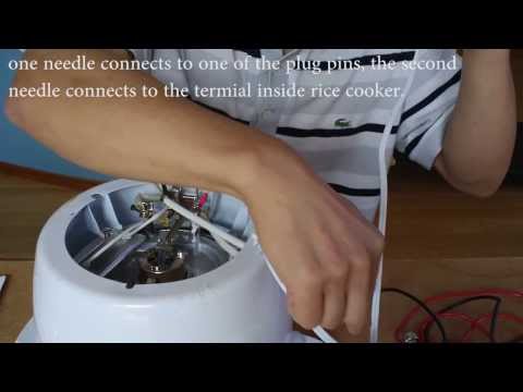 how to repair electric rice cooker