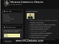 Muslim Christian Debate