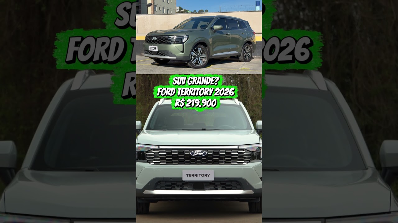 QUAL O TAMANHO DO FORD TERRITORY? 📏🚙