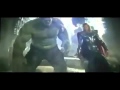 5 minutes of Hulk Punching Thor - The Avengers 2012