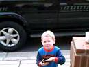 Todd & Gavin Dipple, Morning Walk with Son Todd & Gavin Dipple, Morning Walk with Son