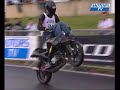 Démo stunt en Aprilia RS 50 au Stunt bike show 2007