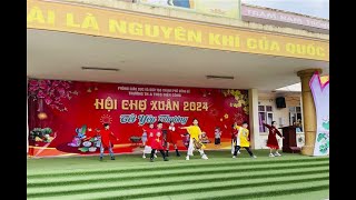 Hội chợ Xuân năm 2024 tại Trường Tiểu học - Trung học cơ sở Điền Công