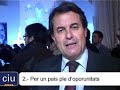 Artur Mas: Cinc motius per votar CiU