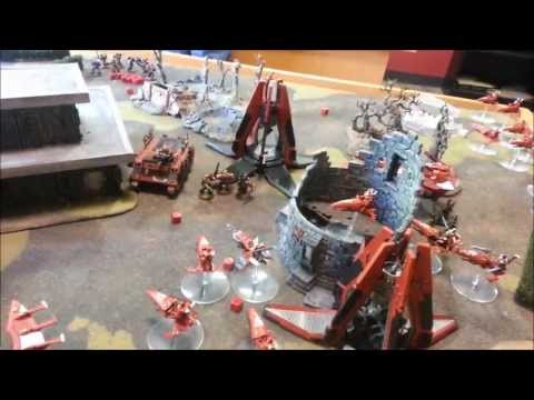 Eldar vs Space Wolves 1500 pts Battle Report