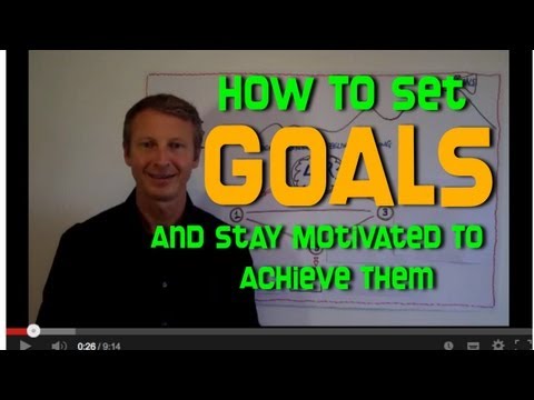 how to set and achieve goals