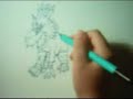 Me Drawing Garurumon *Request From NoobsUnited *