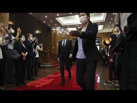 USA/China: US-Außenminister Antony Blinken  in Peking, ...